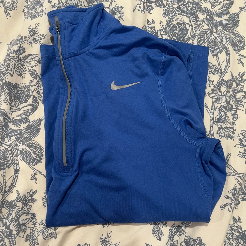 Nike Dri-FIT Blue Running Jacket